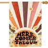 Amazon Venta Caliente Transfronteriza Flores de Primavera y Verano Bandera de Bienvenida para Jardín Ventas Directas de Fábrica Venta al por Mayor Bandera Personalizada para Jardín