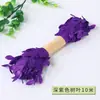 Adorno colgante Mori, cuerda de cáñamo colorida, hecho a mano, material de bricolaje, hoja, cuerda de ratán, decorativo, pared, trenzado, creativo, hecho a mano