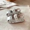 Nuevas Sandalias de Verano para Niñas de 3 a 6 Años, Sandalias Estilo Princesa con Punta Cerrada y Suela Suave, Antideslizantes, Zapatos Huecos Mary Jane