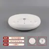 Mesa de Hot Pot Rústica Estilo Hombre Derretido, Tazones de Cerámica Melamínica Resistentes a la Rotura, Platos para Aceite y Platos para Carne de Res Fresca