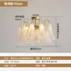 Luminária pendente de cabeceira 6 novos estilo creme, luminária pendente pequena de altura ajustável para quarto, hall de entrada, parede de fundo, luz de corda pendurada ambiente, ferro-alumínio