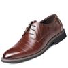 Zapatos de Hombre de Talla Grande Transfronterizos Suela Blanda Casual de Negocios Piel Genuina Formales para Oficina Zapatos para Padrinos de Boda Zapatos de Moda para Citas