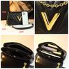 2026 Nuevo Bolso de Hombro Versátil para Mujer, Piel Genuina, Cadena Acolchada Estilo Chanel, Bolso Cruzado de Hombro Moderno y Elegante