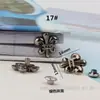 DIY rebite de cabeça chata Liu Ding alça de bolsa metal punk artesanal material para roupas de locomotive de boate acessórios