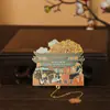 Atrações Turísticas da Cidade de Nanjing: Museu do Mausoléu de Zhongshan, Portão Xuanwu, Palácio Presidencial, Marcadores de Livros Souvenirs Culturais e Criativos de Metal