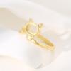 Anillo de Plata de Ley 925 Vacío Gatos Sha Anillo de Oro Sha Anillo de Oro Sha Anillo de Oro Sha Anillo de Oro Sha Artesanía de Oro Jaspe de Abeja Jade Anillo de Piedra de Jade Sha Mujeres