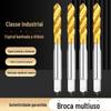 Torneira espiral de aço de alta velocidade banhada a titânio Torneira métrica padrão nacional M3M5M6M8 torneira da máquina da máquina torneira M20