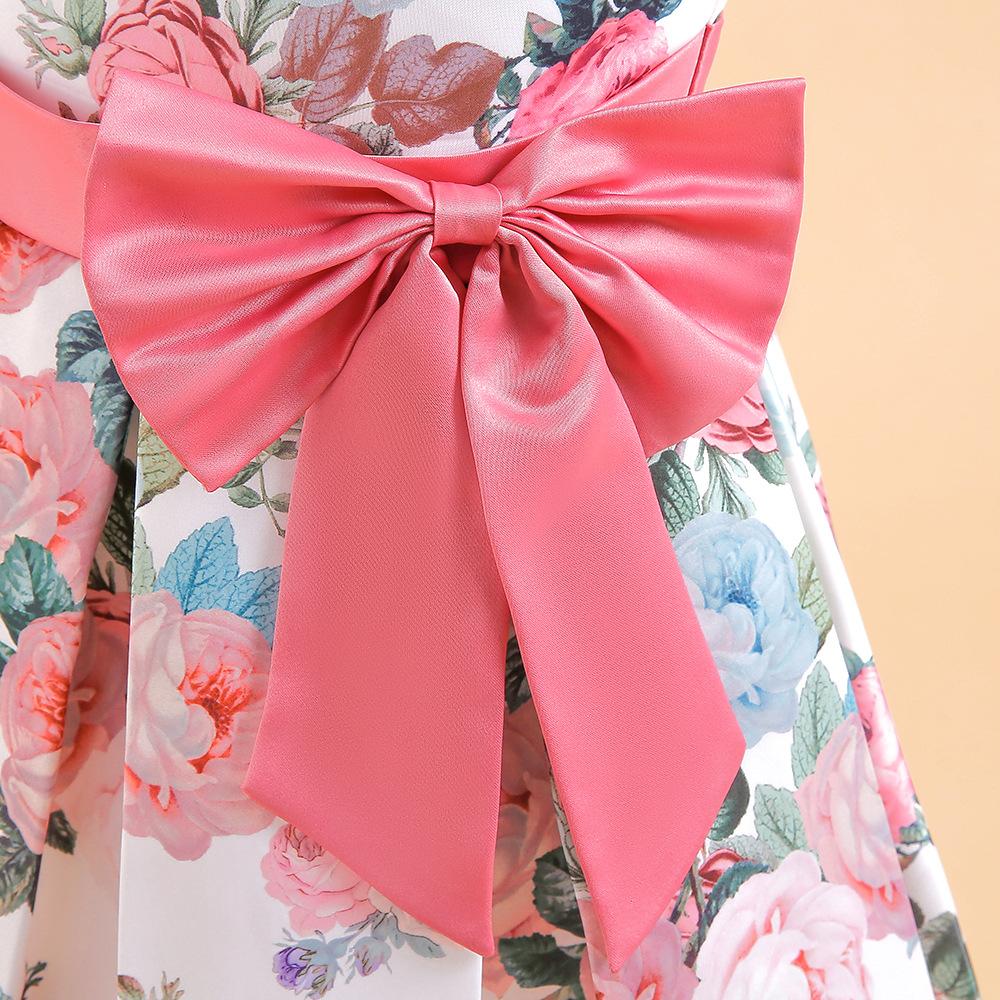 儿童蝴蝶结公主裙