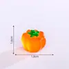 Micro-paisaje Simulación Fruta Verdura Luminosa Comida Juguete Bolsa Sorpresa DIY Pinza para el Cabello Círculo Decoración Accesorios Mini Adornos Pequeños