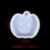 Gotas de Pegamento DIY Serie de Halloween Molde de Silicona Calavera Murciélago Fantasma Calabaza Aromaterapia Adornos de Mesa