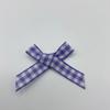 [Suministro en Stock] Color Caramelo Cuadros Lazo 2 Rejillas con Muñeca de Disfraz Juguete Accesorios de Decoración