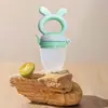 Silicona de grado alimenticio para bebé, puede morder y moler, juguete para la dentición, juguete de fruta para la dentición del bebé