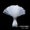Papel de embrulho para buquê de fio spray fio de pérola onda dupla material de gaze para florista material de papel de embrulho