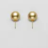 Pendientes Básicos Populares de Plata 925 Perlas Shijia Oro Lujo Accesible Pendientes de Gama Alta 2025 Nuevos Pendientes Versátiles