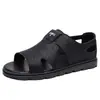 Sandalias al por mayor para hombre, nuevos modelos de verano, talla grande, casual, suela suave, antideslizantes, zapatos de playa, sandalias romanas de moda para hombre
