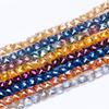 Cuentas Cuadradas Planas al por Mayor Facetadas Electrochapadas Coloridas de 6 mm para Joyería DIY Ropa Pendientes Accesorios Ropa Cuentas de Cristal