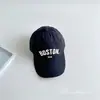 Gorra de Béisbol de Secado Rápido para Padres e Hijos de Verano Sombrero Protector Solar para Exteriores Estilo Coreano Letra Transpirable Unisex Gorra de Pico Fina
