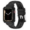 Correa de una pieza para Apple Watch iwatch 5678se/ultraTPU con textura de fibra de carbono de 49"
