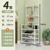 Sapateira Varanda Chão Integrada Dobrável Metal Armário de Armazenamento Doméstico para Sala de Estar Quarto Cozinha Mesa Sapateira
