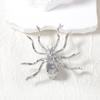 Broche de araña de aleación único con diseño de nicho de personalidad exagerada europea y americana, joyería que combina con todo, estilo diario para mujer.