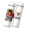 Taza Térmica Haixu con Pantalla Digital Inteligente, Taza Bidimensional de Acero Inoxidable, Taza de Agua para Estudiantes de Anime