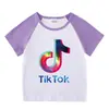 2026 Nueva Ropa Infantil Verano Camiseta de Manga Corta para Niños y Niñas, Camiseta Base Raglán, Camiseta de Media Manga para Bebé, Top Infantil