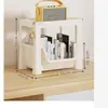 Rack de Armazenamento Multifuncional com Rodas para Lanches e Cosméticos, Gavetas Multicamadas, Armário de Cabeceira para Quarto