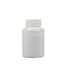 En stock venta al por mayor botella de plástico de 100 gml botella sólida blanca PE a prueba de luz sub-botella botella para polvo botella vacía