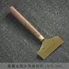 Fornecimento Direto da Fábrica tamanho grande pequeno cabo reto plástico raspador de água para chá acessórios para conjunto de chá kung fu bandeja de chá limpeza raspagem de chá varredura de chá