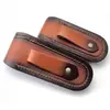 Funda de Cuero para Navaja Plegable, Funda de Cuero de Primera Capa Universal para Navaja, Funda de Cuero para Navaja Plegable