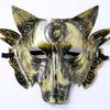 Halloween Nueva Máscara de Media Cara Máscara Misteriosa Retro Mascarada de Alto Sentido Cosplay Romano Samurai