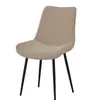 Funda de silla cóncava, funda universal para silla de comedor del hogar, funda de silla elástica de cobertura total con forma de arco especial, funda de silla de una pieza