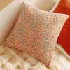 Almofada de Luxo Nova Chinoiserie Casamento Vermelho Ano Novo Festivo Quarto Sofá Almofada Decorativa Capa de Almofada com Enchimento