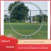 Ferro Duplo-Pólo Estrutura Circular Casamento ao Ar Livre Balão Festa Arco Redondo Decoração Guia de Montagem de Cena Coluna