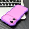 Se transforma instantáneamente en una ventana de vista grande de 17 ondas, adecuada para funda de teléfono Apple 17/16 Pro Max, iPhone 15 dos en uno con tacto de piel