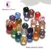 Venta al por mayor de fábrica de bolas de flores de cristal, cuentas sueltas de vidrio, pendientes DIY, accesorios de joyería hechos a mano, productos semiacabados, venta al por mayor, envío gratuito