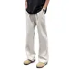 Pantalones Deportivos Nuevos Otoño/Invierno 2026 para Hombres y Mujeres Estilo Americano Cleanfit Rectos Casuales Pantalones de Chándal Deconstruidos Scythe Forrados de Polar