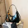 Bolsa de Ombro para Mulheres, Grande Capacidade, Novo Estilo Outono e Inverno 2025, Simples Casual, Bolsa Transversal Elegante e Moderna para Mulheres