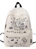 Mochila Escolar Graffiti Linda para Niñas, Estudiantes de Secundaria, Mochila de Viaje para Computadora de Gran Capacidad, Estudiante Universitaria, Mochila de Pequeño Aroma