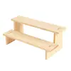 Estante de Almacenamiento para Escritorio Desordenado, Soporte Multifuncional para Exhibición de Figuras y Cajas Misteriosas, Estante de Exhibición de Madera Maciza Pura, Estante para Exhibición de Suculentas, Estante para Tazas de Té y Tetera
