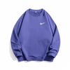 Sudadera Pesada de Pareja Nueva de Primavera para Hombre Fitness Casual Deportiva Pulóver Manga Larga Superior Grande de Felpa Hombros Descubiertos Sudadera