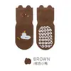 Nueva versión coreana de calcetines para trampolín de bebé de área de dispensación grande calcetines de suelo para niños infantiles calcetines rectos de dibujos animados