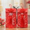 Celebração de Casamento Envelopes Vermelhos Atacado Tecido Brocado para Casamento Envelopes Vermelhos Criativos Envelope Lisi de Brocado Envelope Vermelho Grande Dez Mil Yuan