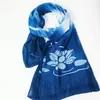Materiais Tie-dye tela em branco chapéu de pescador boné de beisebol cachecol almofada feito à mão diy tingimento vegetal tingimento índigo batik