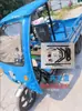 Toldo Eléctrico Grande para Triciclo de 1.1m para Protección Solar y de Lluvia, Toldo Engrosado para Motocicletas de Gasolina y Unidades Frontales de Triciclo