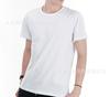 Uniforme de classe feito sob encomenda camisa cultural uniforme da equipe em branco cor sólida manga curta camiseta masculina gola redonda penteado Lycra algodão atacado