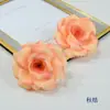 8cm Flor Rosa Flor de Rosa Artificial de Outono Adorno de Casamento Material para Guirlanda Pacote Flor Rosa Flor Rosa DIY Feito à Mão