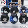 Hiyaya Sustituto de ComidaHiyaya Demonio Inferior: Kimetsu no Yaiba Tomioka Giyuu Solo Piscina Insignia Pin de Merchandising de Anime