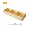 Caixa de armazenamento de miçangas, design de grade de madeira, organizador de mesa com múltiplos compartimentos, armazenamento de porcas, bandeja de grade quadrada, suporte de exibição, disponível para dropshipping