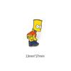 Simpson Brooch Corpete Feminino Bonito Japonês Animação Badge Cartoon Badge Pin Buckle ins Acessórios Personalizados na Moda
